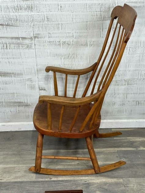 antique rocking chair value|identify my antique rocking chair.